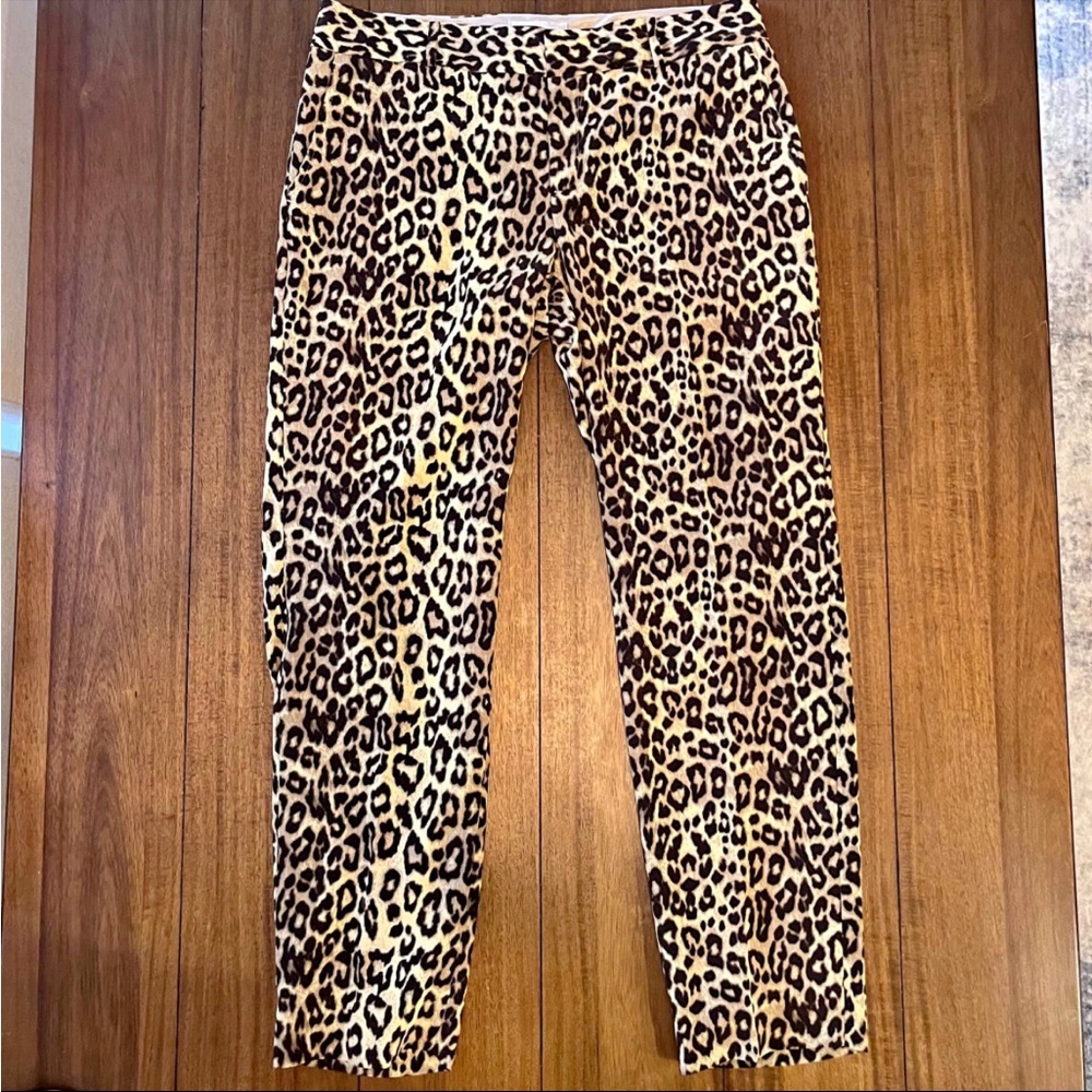 Bananna Republic Leopard Print Pants